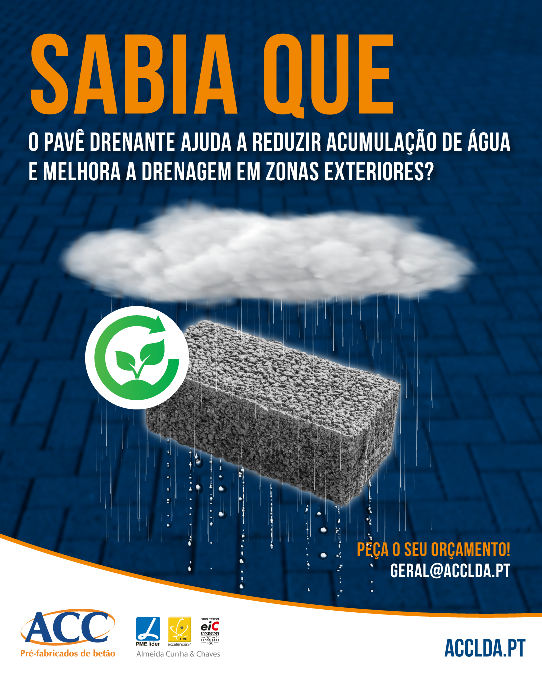 Pavê drenante